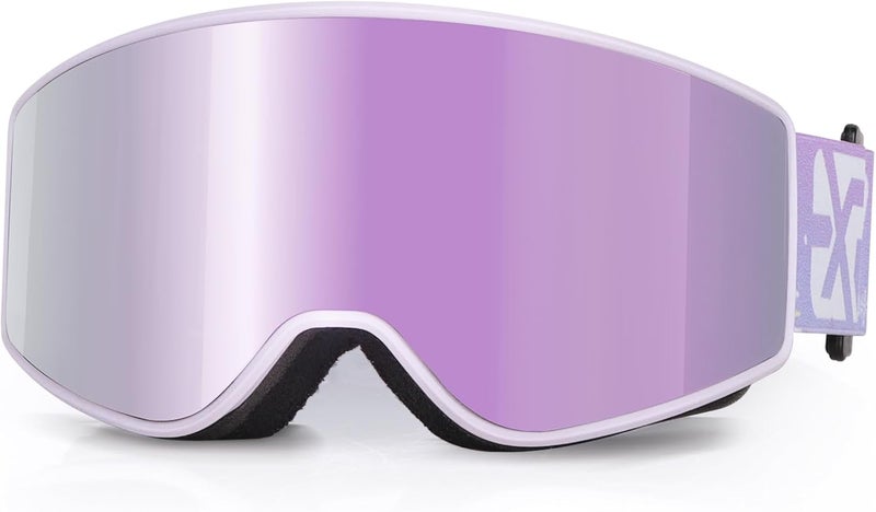 EXP VISION Ski/Snowboard Goggles Parent-child Snow Goggles Over Glasses for Men, Women Youth Kids - Image 1